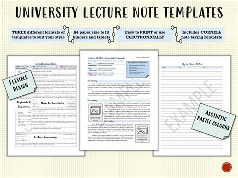 Lecture Note Template