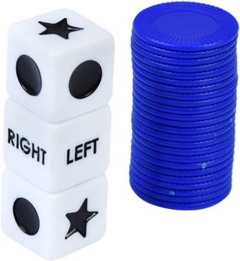 Left Center Right Dice Set