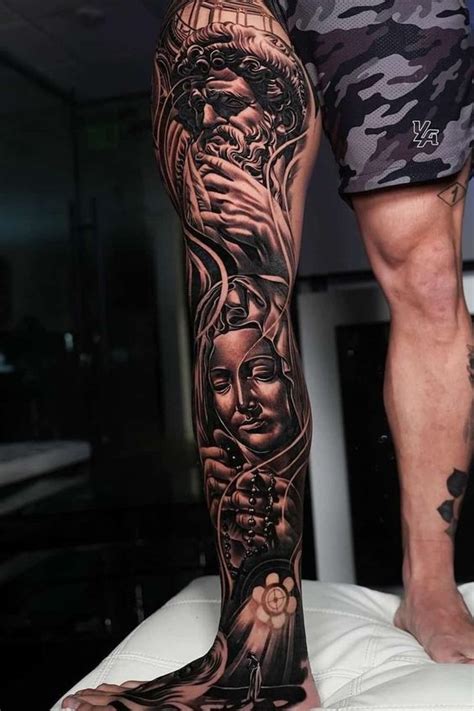 Leg Sleeve Tattoo Gallery