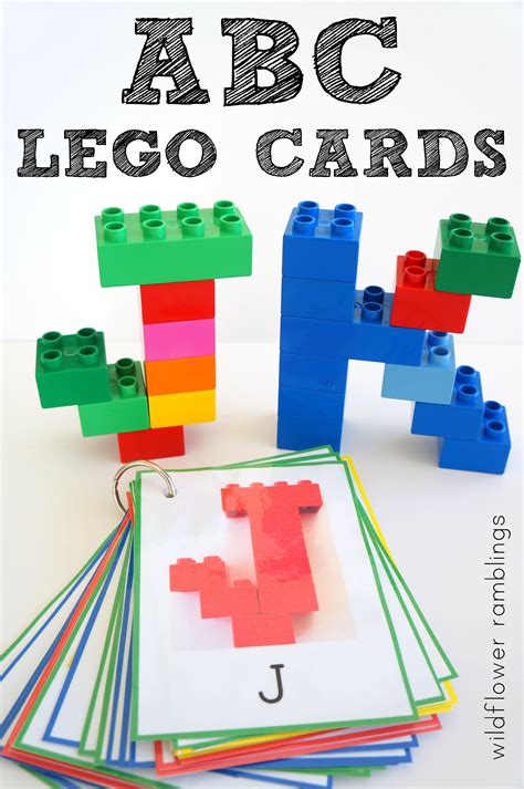 Lego Alphabet Activities