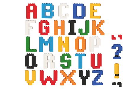 Lego Alphabet Letters Printable