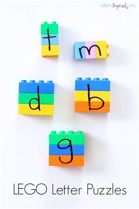 Lego Alphabet Puzzles