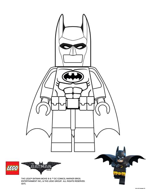 Lego Batman coloring pages