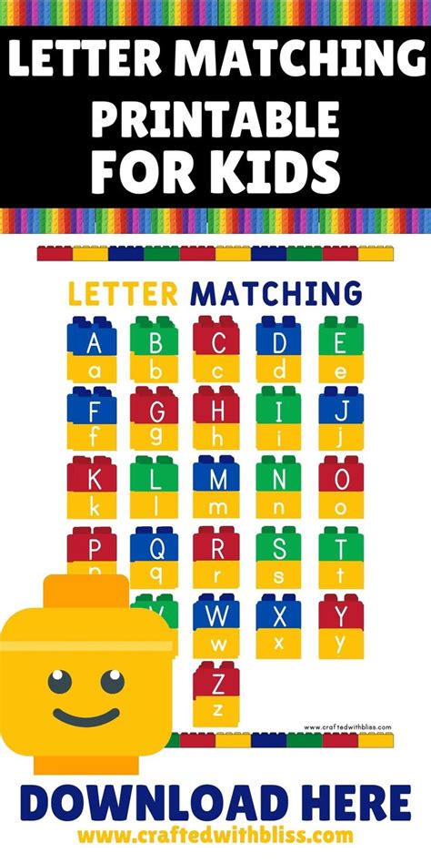 Lego Letter Match