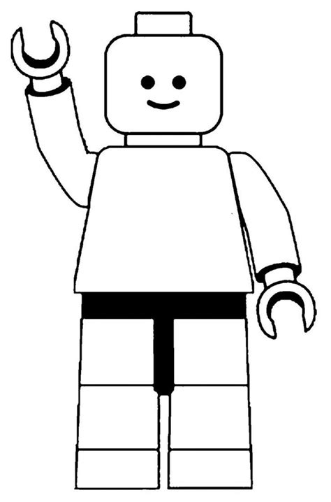 A Lego man surrounded by sports equipment