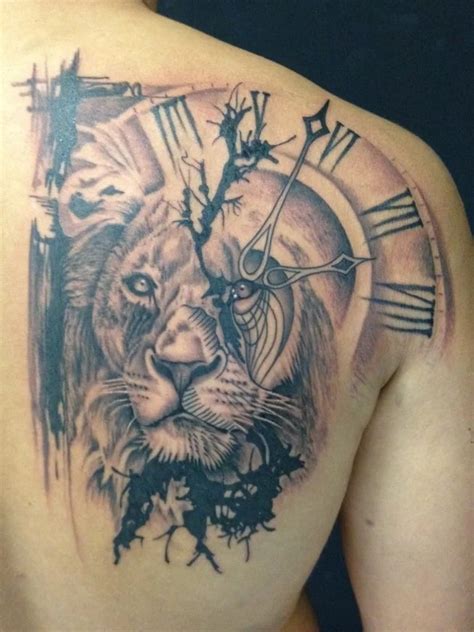 Leo Tattoo Ideas for Men