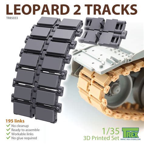 Leopard 2A7 Tank Tracks