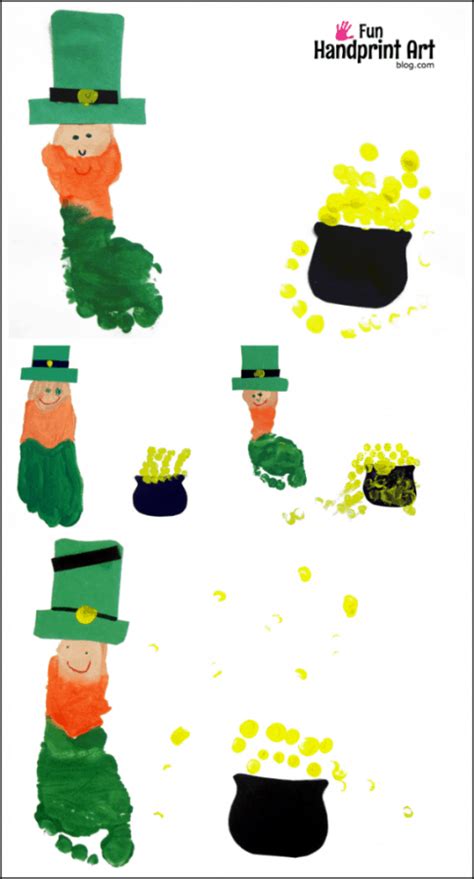 Leprechaun Footprint Search for Kids