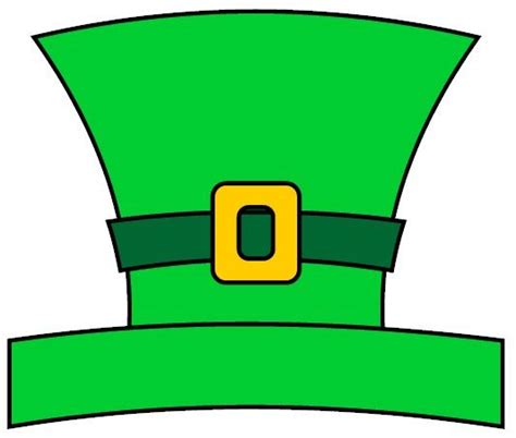 Leprechaun Hat Template Guide