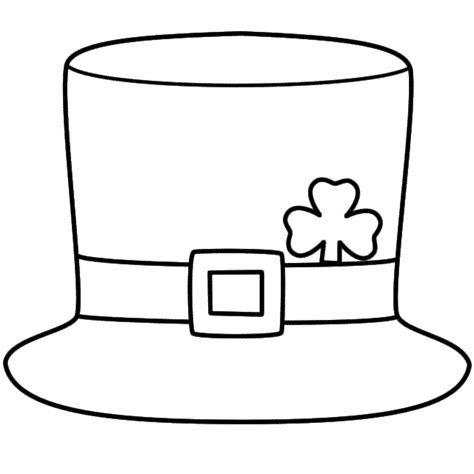 Leprechaun Hat Template 9