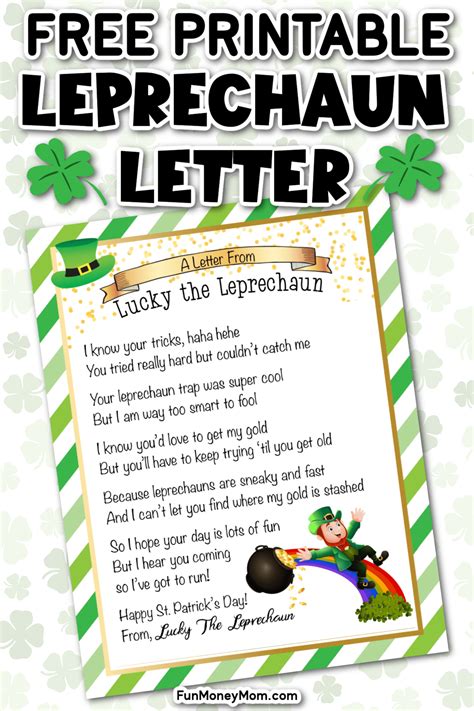 Leprechaun Letter Hunt