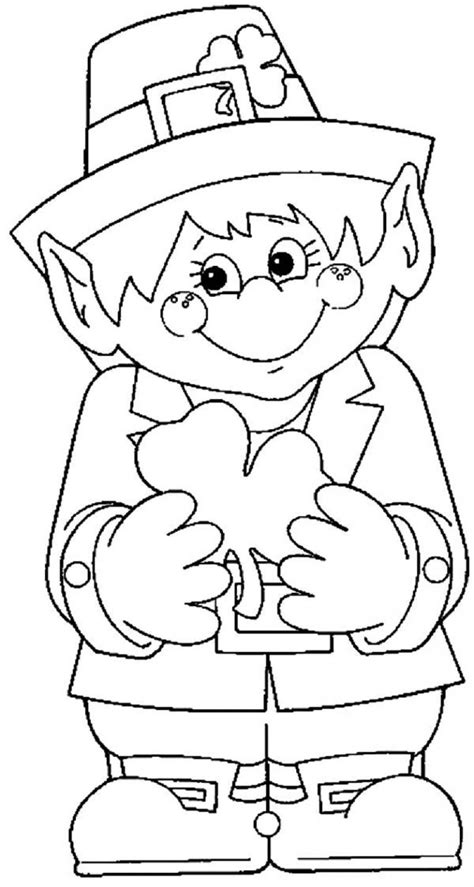 Leprechaun Themed Coloring Pages