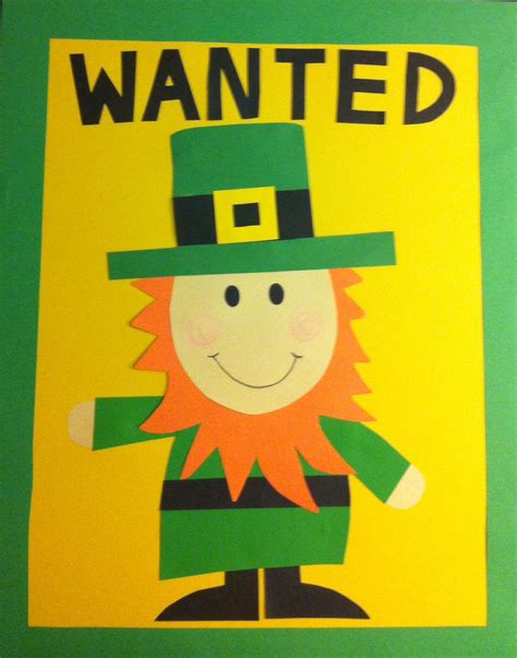 Leprechaun Wanted Poster