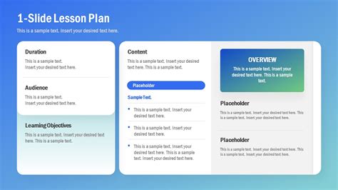 Lesson Plan Slides Template Image 1