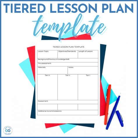 Lesson Plan Template for Gifted Students