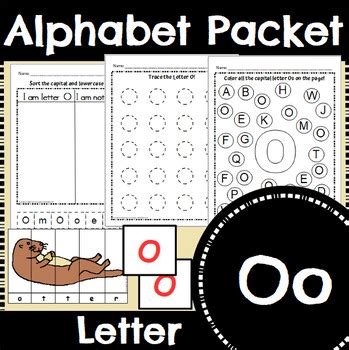 Letter O Matching Game for Kids