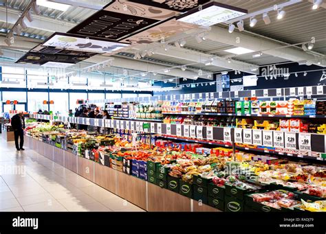 Lidl store interior