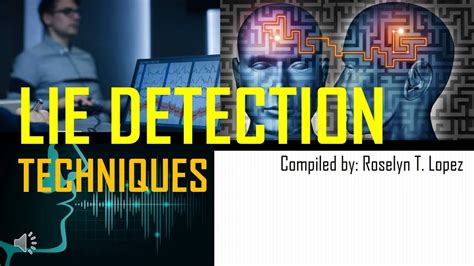 Lie Detection Technologies