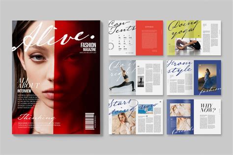 Lifestyle Magazine Design Templates