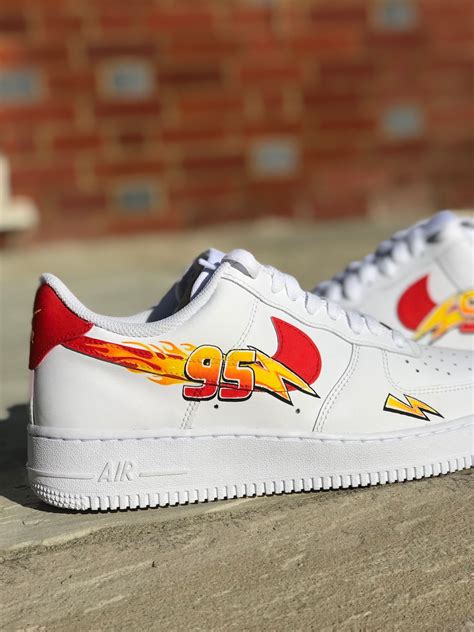 Lightning McQueen Air Forces grey