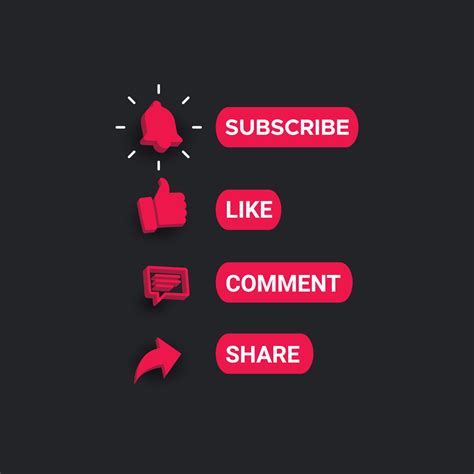 Like and Subscribe Template Design 3