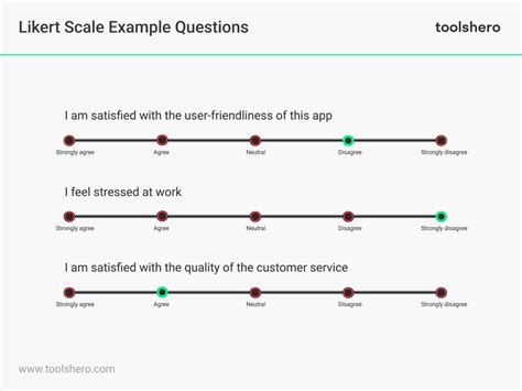 Likert Scale Example