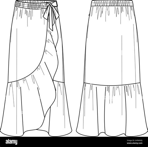 Line Skirt Template CAD Software