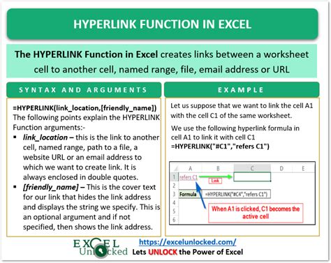 Link Function In Excel