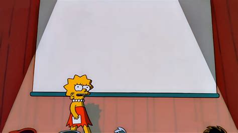 Lisa Simpson meme template illustration