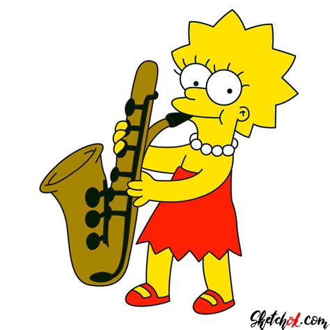 Lisa Simpson playing saxophone meme