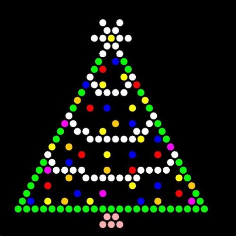 Lite-Brite Christmas Templates