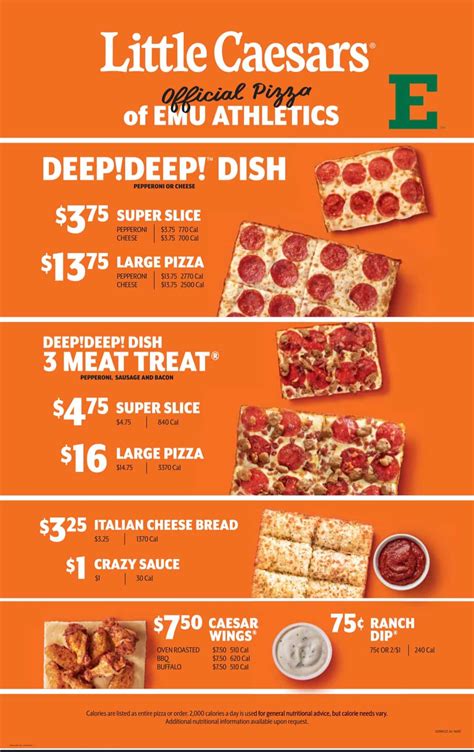 Little Caesars Menus