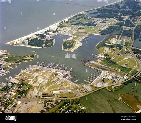 Little Creek Naval Base Aerial View