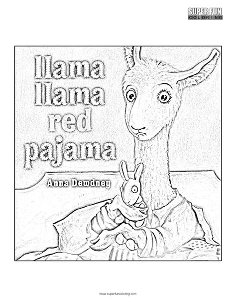 Llama Llama Red Pajama Coloring Pages