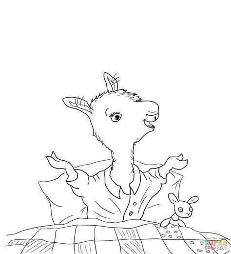 Llama Llama Red Pajama Coloring Pages for Kids