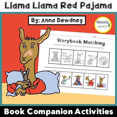 Llama Llama Red Pajama Educational Resources