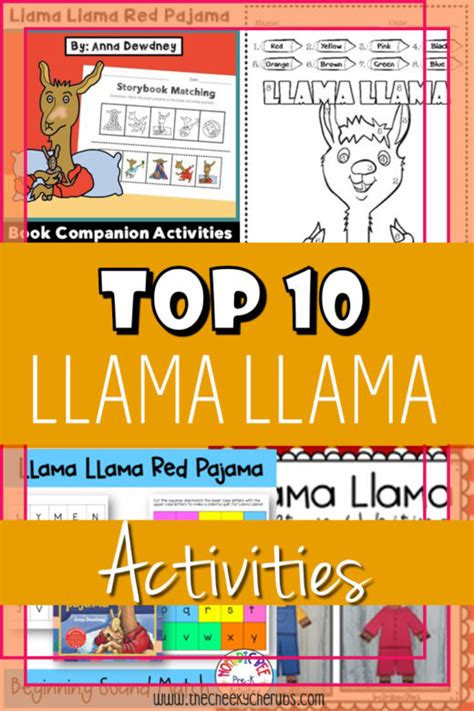 Llama Llama Red Pajama Worksheets