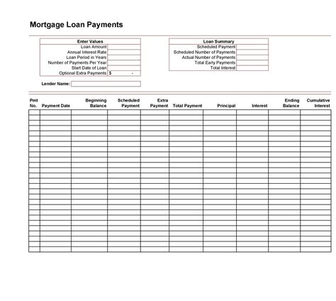 Loan Payoff Tracker Example