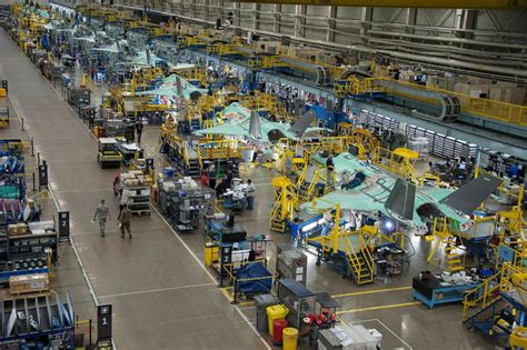 Lockheed Martin's F-35 manufacturing facility in Fort Worth, Texas