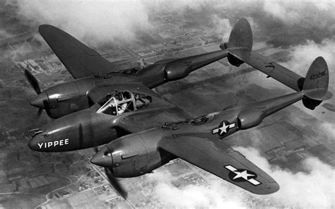 Lockheed P-38 Lightning on the Ground