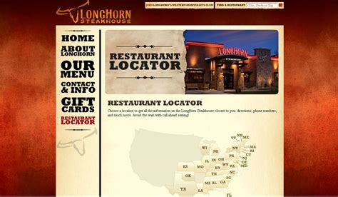 Longhorn Steakhouse Locations