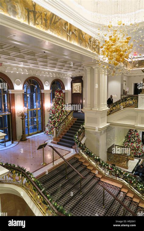 Lotte New York Palace Holiday Decorations