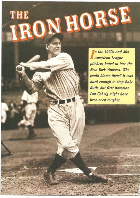 Lou Gehrig Iron Horse