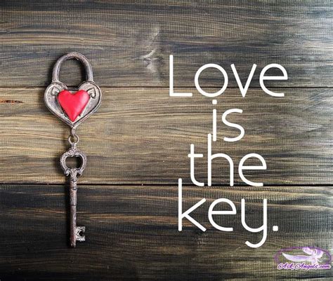 Love is key image