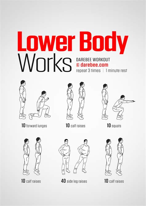 Lower Body Workout Example