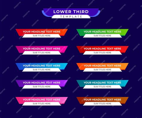 Tips for Premiere Pro Lower Third Templates