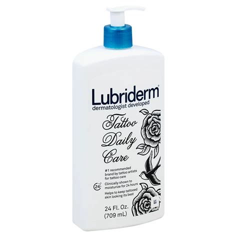 Lubriderm tattoo aftercare example 2