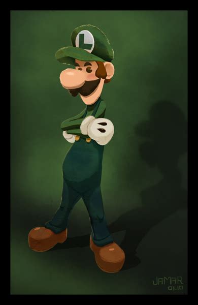 Luigi portrait printable