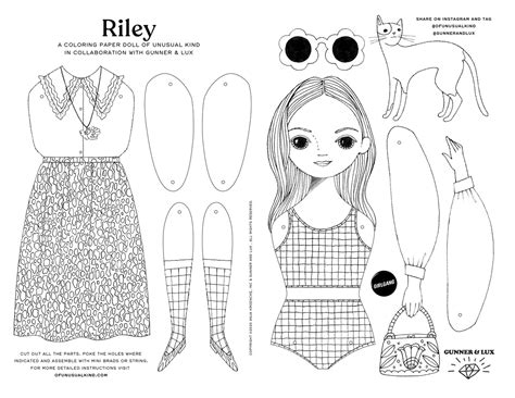 Lux Paper Doll