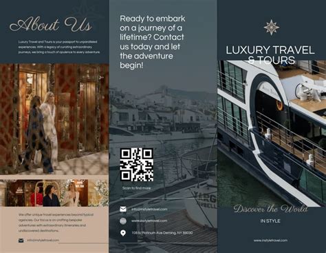 Luxury Travel Brochure